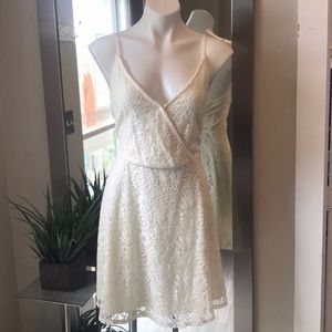 Mossimo Supply Co. White Lace Dress (size XL)